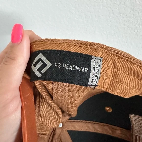 H3 Tactical American Flag Patch Baseball Hat NWOT OSFM - Picture 5 of 5